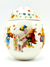 RAR Villeroy & Boch Musikschule Ostern 12 cm Osterei Eidose Hase Spring Bunny Ei