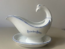 Antike Porzellan Sauciere