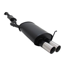 Novus Sportauspuff für BMW E36 Compact 318Ti 2x76mm RL-Design  mit ABE