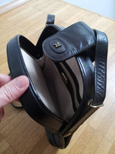 Assima, Vintage Handtasche, Schultertasche, Leder, Braun