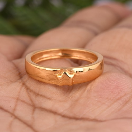 Karat vergoldet stern - vergoldet, ring