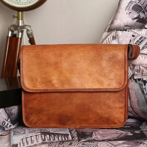 Braune vintage kuriertasche - braune, vintage-kuriertasche