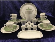 Kaffeeservice K&A Krautheim Selb Bavaria Germany Vintage Frühstücksservice