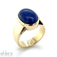 Damenring Lapislazuli Gold