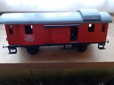 Passend zu Stadtilm Spur 0 Packwagen und 3 Donnerbüchsen in Rot