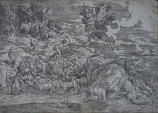 Arkadische Landschaft mit