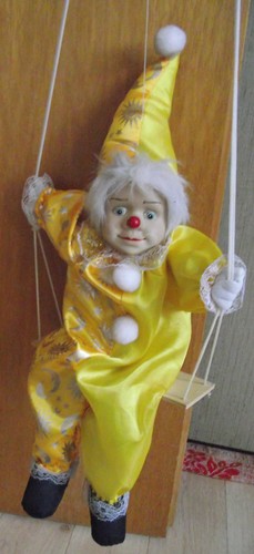Clown zum aufhängen - ,, mit