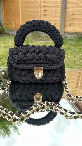 Handgefertigte häkeltasche - handgefertigte,