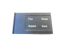 Fox Vixen Kaninchen Hase Anruf