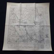 Landkarte Meßtischblatt 1596