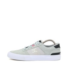 DC Shoes Herren Teknic S Sneaker Grau Leder Low-Top Skate Schuhe EU 42