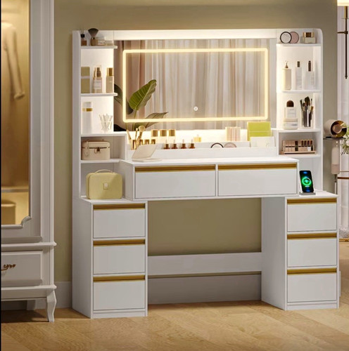 Schminktisch mit led spiegel - schminktisch,