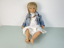 Sieglinde Frieske Künstlerpuppe Vinyl Puppe 58 cm. Top Zustand.