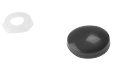 6 - 8g Black Plastic Dome