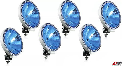 12v 24v zoll rund blau - 12v/24v, "