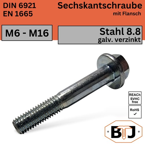 Din 6921 flanschschraube 8 - 6921,
