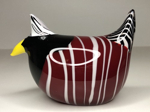 Vintage murano glaskunst vogel - glaskunst,