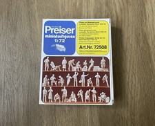 Rarität! Preiser 72508 Piloten und Bodenpersonal 1:72
