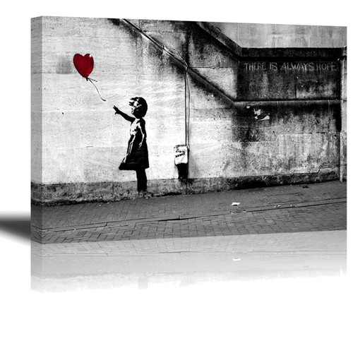 Kunst malerei banksy druck - -,