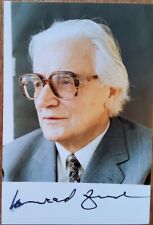 Autogramm Erfinder Konrad Zuse