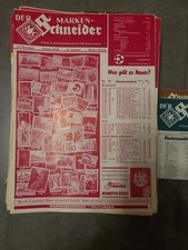 Der Marken Schneider Preisliste 60er bis 80er Jahre Konvolut selten Briefmarken