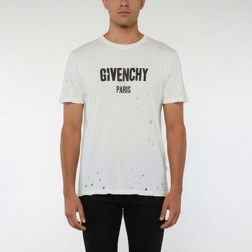 Givenchy weiß distressed - givenchy,