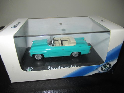 Skoda felicia cabrio mint 43 - felicia, cabrio,mint,1:43
