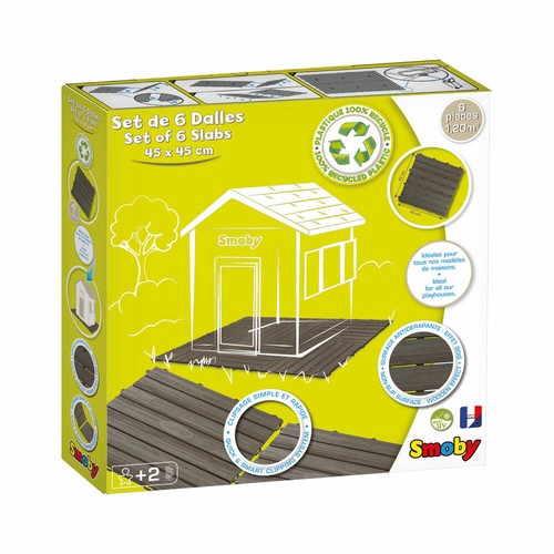 Smoby bodenplatten set mit - smoby, bodenplatten-set
