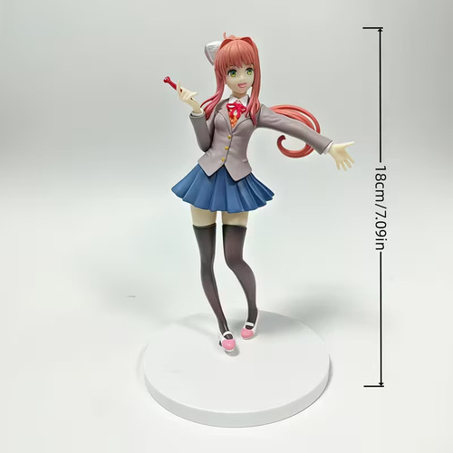 Anime figur monika doki - figur,