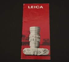 Leica Leitz Originalprospekt
