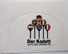 Werbe-Aufkleber Der Kadett