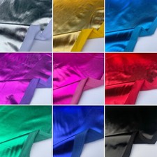 Metallic Folie Lycra Stoff 4