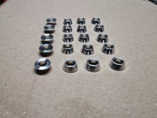 20 Stück Alu Kegelscheiben 5 mm Bohrung Abstandsscheibe Kugelgelenk