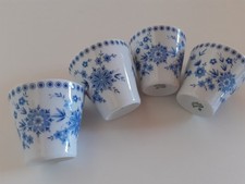 Seltmann Weiden 4 Eierbecher Bayrisch blau Doris Isolde