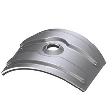 Reisser Alu Kalotte Sinuswelle