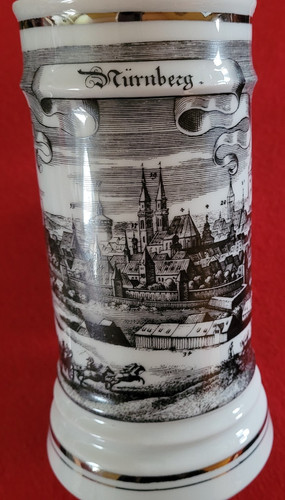 Bierkrug motiv nürnberg 0 5 - bierkrug,