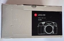 #LK008-Empty Box für 10091 Leica R9 schwarz Leerer Karton Komplett mit Anleitung