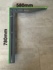 Wandhalterung Links für die Arbeitsplatte Waschtisch Regal Schwerlast