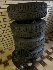 4 Stahlfelgen mit Winterreifen