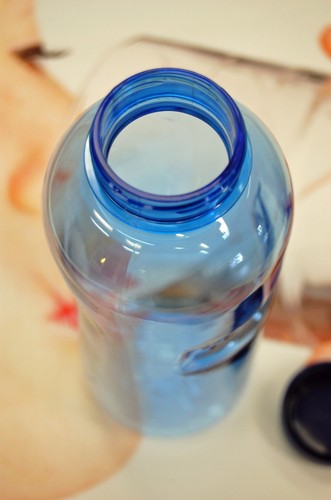 Trinkflasche rund liter - rund,