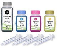 250ml Nachfüll Tinte für HP 23+45+78 OfficeJet G55 G85 G95 K60 K80 Refill Set