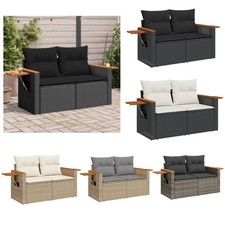 Poly rattan sitzer - rattan, 2-sitzer