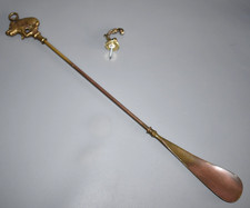 Schuhlöffel aus Messing