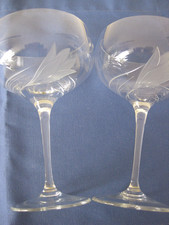 4  EISCH - Sektschalen, "Springtime", Handarbeit