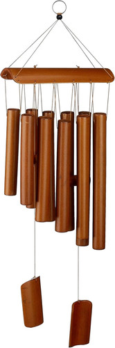 Bambus windspiel angenehmer - bambus, windspiel,
