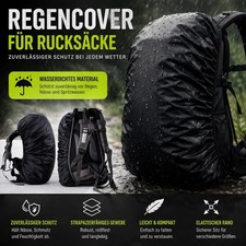 Regenhülle für Rucksack