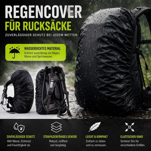 Regenhülle für rucksack - für,