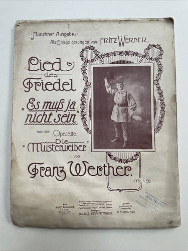 Lied des friedel - friedel, die