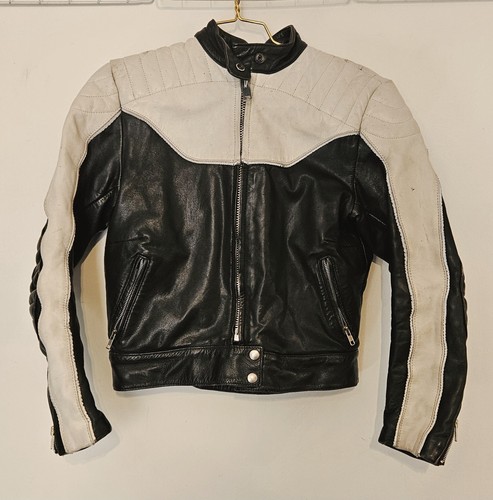 Jacke leder bikerjacke true - jacke,