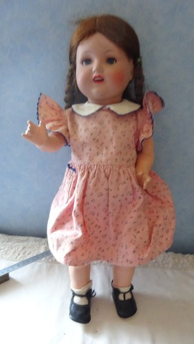 Schöne antike puppe - puppe, ca.1940